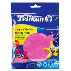 FOAMY MOLDEABLE MAGENTA PELIKAN 50GRS FOAMY MOLDEABLE MAGENTA PELIKAN 50GRS