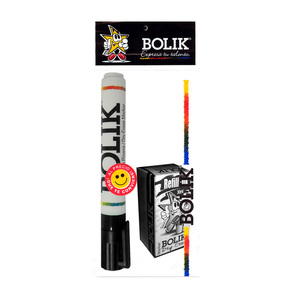 MARCADOR PARA PIZARRA BOLIK NEGRO RECARGABLE MARCADOR PARA PIZARRA BOLIK NEGRO RECARGABLE