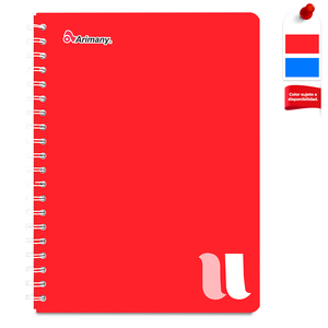 CUADERNO ESPIRAL ARIMANY U CUADROS 100H CUADERNO ESPIRAL ARIMANY U CUADROS 100H