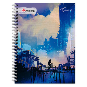 CUADERNO ESPIRAL ARIMANY CANVAS CUADROS 100H CUADERNO ESPIRAL ARIMANY CANVAS CUADROS 100H