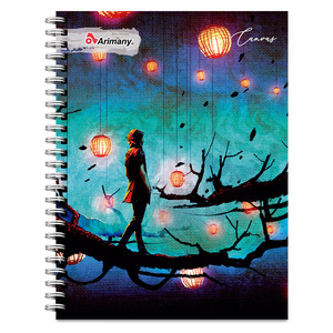 CUADERNO ESPIRAL ARIMANY CANVAS LINEAS 100H (PASTA CUADERNO ESPIRAL ARIMANY CANVAS LINEAS 100H (PASTA