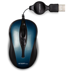 MOUSE ARGOMTECH ARGMS0008BL OPTICO RETRACTIL MOUSE ARGOMTECH ARGMS0008BL OPTICO RETRACTIL