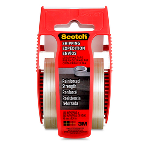 CINTA DE EMPAQUE REFORZADA SCOTCH 1U (REFORZADA CINTA DE EMPAQUE REFORZADA SCOTCH 1U (REFORZADA