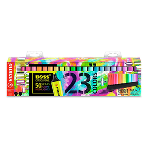 RESALTADOR STABILO VARIEDAD 23U (COLORES 9 FLUO + RESALTADOR STABILO VARIEDAD 23U (COLORES 9 FLUO +