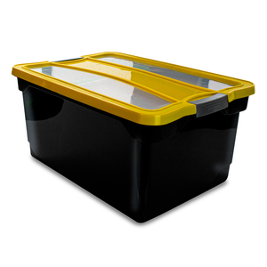 CAJA KENDY BAJA 35 LTS AMARILLO/NEGRO CAJA KENDY BAJA 35 LTS AMARILLO/NEGRO