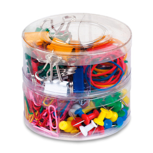 SET DE OFICINA 1 250U (INCLUYE 250 CLIPS + 50 PINS + 20 SUJETADOCUMENTOS + 40 LIGAS) SET DE OFICINA 1 250U (INCLUYE 250 CLIPS + 50 PINS + 20 SUJETADOCUMENTOS + 40 LIGAS)