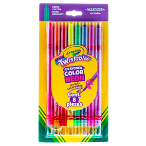 CRAYÓN TWISTABLE CRAYOLA COLORES EXTREMOS 8U CRAYÓN TWISTABLE CRAYOLA COLORES EXTREMOS 8U