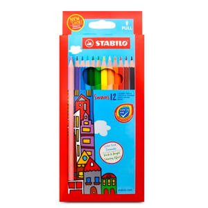 LAPICES DE COLOR STABILO HEXAGONAL 12U LAPICES DE COLOR STABILO HEXAGONAL 12U