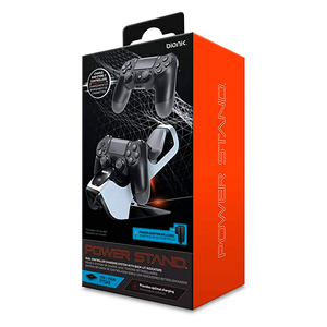 CENTRO DE CARGA PS4 BIONIK POWER STAND-BLK & WHT CENTRO DE CARGA PS4 BIONIK POWER STAND-BLK & WHT