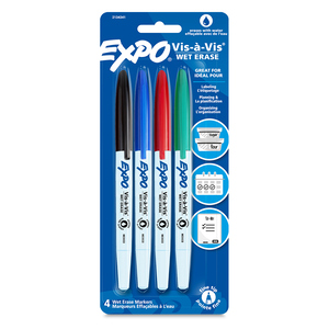MARCADOR PARA PIZARRA EXPO FINO 4U (COLORES MARCADOR PARA PIZARRA EXPO FINO 4U (COLORES