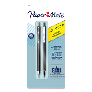 PORTAMINAS PAPERMATE ADVANCED 0.5MM 2U (COLOR PORTAMINAS PAPERMATE ADVANCED 0.5MM 2U (COLOR