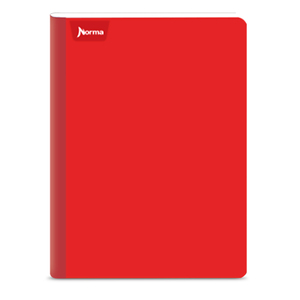CUADERNO COSIDO DOBLE LINEA NORMA MONOCOLOR 100H CUADERNO COSIDO DOBLE LINEA NORMA MONOCOLOR 100H