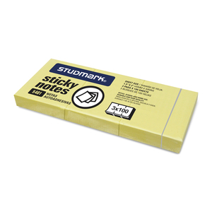 NOTAS ADHESIVAS 1.5X2P STUDMARK 100H (COLOR NOTAS ADHESIVAS 1.5X2P STUDMARK 100H (COLOR
