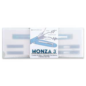 SET PLUMA FUENTE MONZA 3U COLOR AZUL (PUNTO SET PLUMA FUENTE MONZA 3U COLOR AZUL (PUNTO