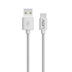 CABLE USB A TIPO C 3.5MTS BLANCO MARCA AON CABLE USB A TIPO C 3.5MTS BLANCO MARCA AON