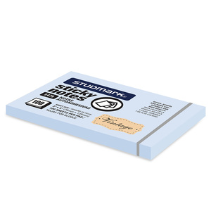NOTAS ADHESIVAS VINTAGE STUDMARK 3 X 5P 100H AZUL NOTAS ADHESIVAS VINTAGE STUDMARK 3 X 5P 100H AZUL