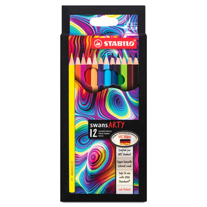 LÁPICES DE COLOR STABILO SWANS ART 12U LÁPICES DE COLOR STABILO SWANS ART 12U