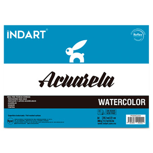 BLOCK INDART PARA ACUARELA A4 30H BLOCK INDART PARA ACUARELA A4 30H