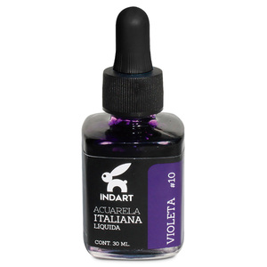 ACUARELA LIQUIDA VIOLETA ITALIANA INDART BOTE ACUARELA LIQUIDA VIOLETA ITALIANA INDART BOTE