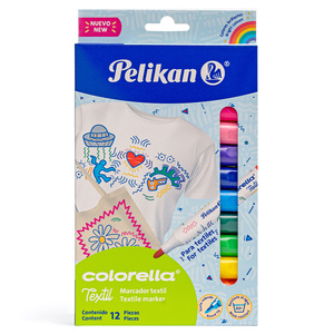 MARCADORES PELIKAN COLORELLA TEXTIL MARCADORES PELIKAN COLORELLA TEXTIL
