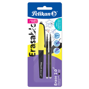 BOLIGRAFO NEGRO BORRABLE PELIKAN + 2 REPUESTOS BOLIGRAFO NEGRO BORRABLE PELIKAN + 2 REPUESTOS
