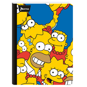 CUADERNO COSIDO RAYA NORMA (SIMPSON, 100 HOJAS) CUADERNO COSIDO RAYA NORMA (SIMPSON, 100 HOJAS)