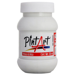 PINTURA ACRILICA BASE AGUA 100 BLANCO BOTE 100ML PINTURA ACRILICA BASE AGUA 100 BLANCO BOTE 100ML