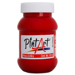 PINTURA ACRILICA BASE AGUA 307 ROJO INTENSO BOTE PINTURA ACRILICA BASE AGUA 307 ROJO INTENSO BOTE