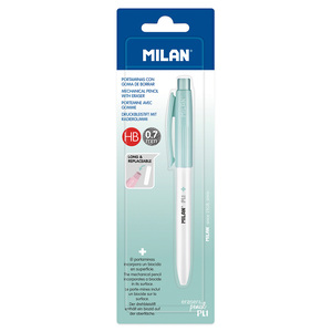 PORTAMINAS MILAN P1 TURQUESA MINA 0.7MM PORTAMINAS MILAN P1 TURQUESA MINA 0.7MM