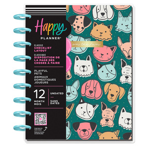 ANOTADOR HAPPY PLANER 12 MESES (PLAYFUL PETS) ANOTADOR HAPPY PLANER 12 MESES (PLAYFUL PETS)