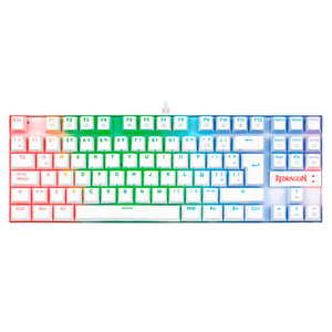 TECLADO REDRAGON KUMARA BLANCO MECANICO TECLADO REDRAGON KUMARA BLANCO MECANICO