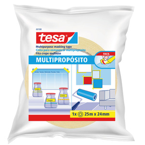 MASKING TAPE TESA MULTIPROPOSITO 25MX 24MM MASKING TAPE TESA MULTIPROPOSITO 25MX 24MM