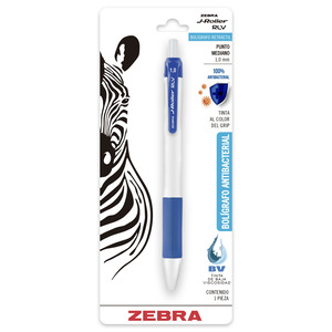 BOLIGRAFO RETRACTIL ZEBRA J-ROLLER RLV 1.00MM AZUL BOLIGRAFO RETRACTIL ZEBRA J-ROLLER RLV 1.00MM AZUL