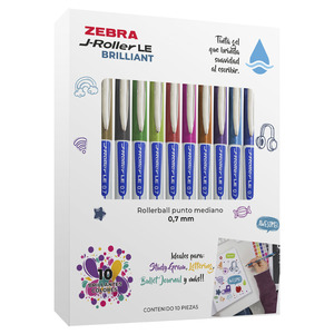 BOLIGRAFO GEL ROLLER 0.7MM LE BRILLIANT 10U BOLIGRAFO GEL ROLLER 0.7MM LE BRILLIANT 10U