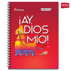 CUADERNO ESPIRAL ARIMANY TRENDY LINEAS 100H (PASTA CUADERNO ESPIRAL ARIMANY TRENDY LINEAS 100H (PASTA