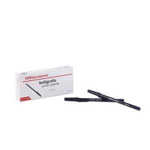 BOLIGRAFO OFFICE DEPOT (NEGRO, MEDIANO, 12 PIEZAS) BOLIGRAFO OFFICE DEPOT (NEGRO, MEDIANO, 12 PIEZAS)