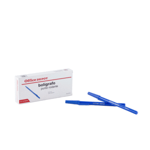 BOLIGRAFO OFFICE DEPOT (AZUL, MEDIANO, 12 PIEZAS) BOLIGRAFO OFFICE DEPOT (AZUL, MEDIANO, 12 PIEZAS)