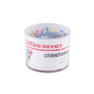 CHINCHETAS PLASTICAS COLORES OFFICE DEPOT 500PINES CHINCHETAS PLASTICAS COLORES OFFICE DEPOT 500PINES