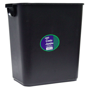 BASURERO SABLON (MEDIANO, COLOR NEGRO) BASURERO SABLON (MEDIANO, COLOR NEGRO)